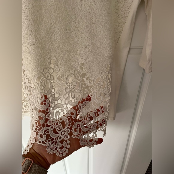 RW&CO Lace Detail Shirt - Picture 2 of 4